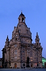 Frauenkirche Dresden zur blauen Stunde