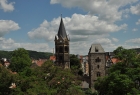 Eisenach -Nikolaitor und -kirche