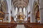Der Altar der Kath. St. - Martins - Kirche in Kaufbeuren
