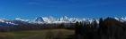 Die Berner Alpen am 14.4.2013...