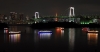 Abend am Tokyo-Hafen