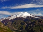 Elbrus - der Blick von den Berg Cheget