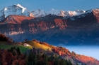 Malerische Alpen