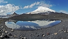 Der See am Fue des Elbrus